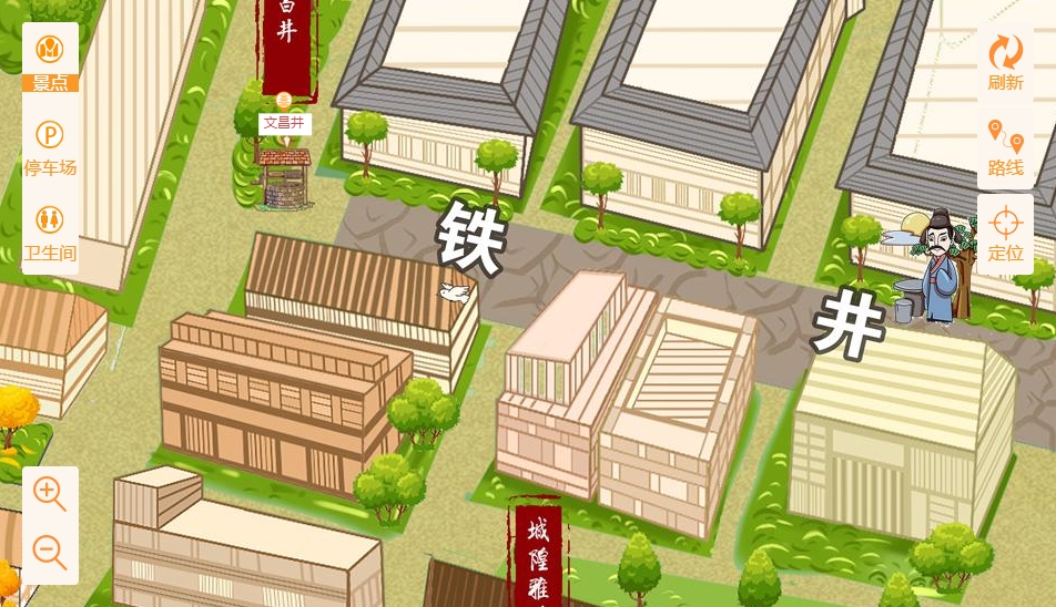 杭锦后智慧景区：手绘地图与语音导览的完美融合